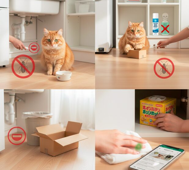 徹底解説 猫に優しいゴキブリ対策の手順
